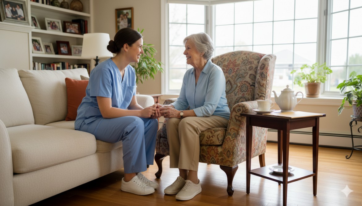 Compassionate Elder Care Support provided by Heal at Home Health LLC in Longmeadow, MA
